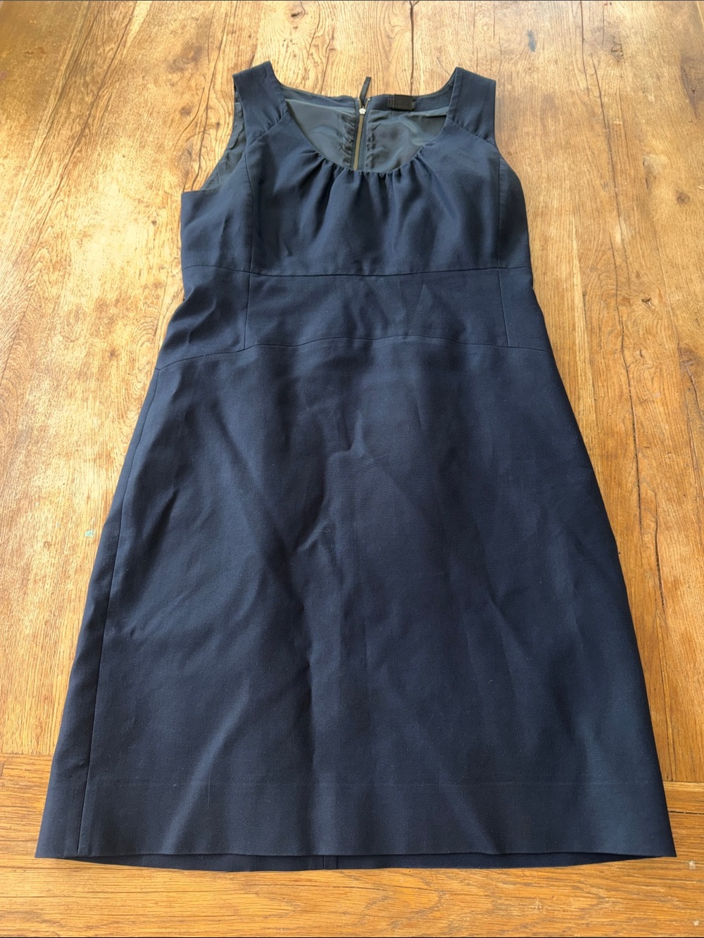 J.Crew Navy Blue Dress Preppy Classic  Size 4